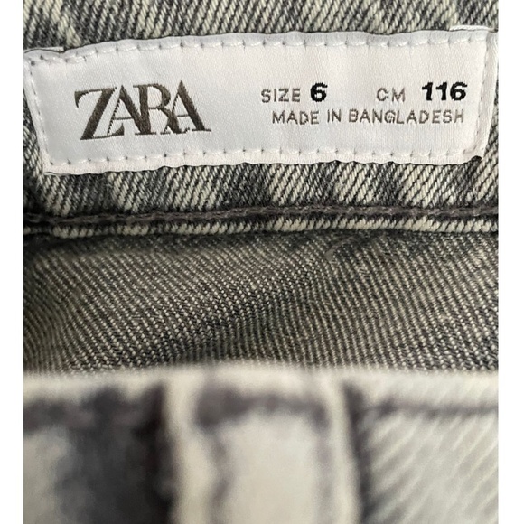 NWOT Zara Demin Midi Skirt (Size 6) GIRLS - Picture 4 of 4